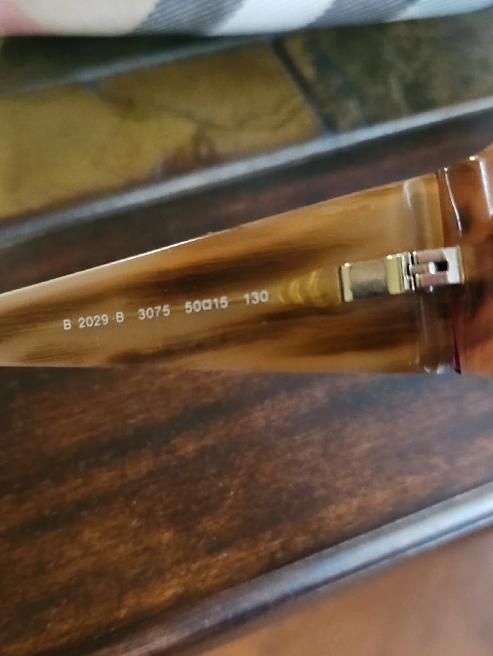 Burberry Burgundy Crystal-Stud -0.50/-0.75 Glasses.